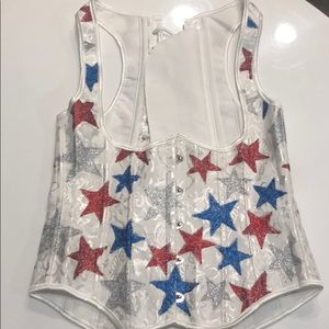 Liberty Belle season 2 Halloween costume vest.